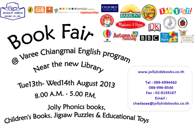 Book fair poster Varee