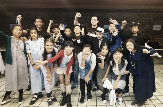 Annie show performance school Varee International musical