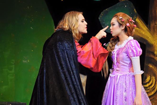 Varee School English Programme Annual Performance Rapunzel at Kad Theatre, Chiang Mai, Thailand