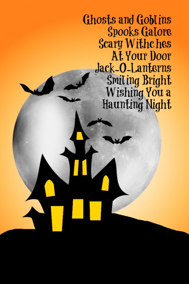 Halloween Poems for&nbsp;October