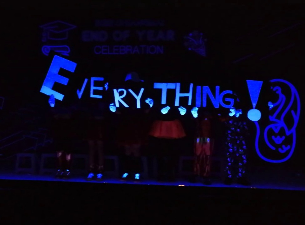 Black light performance ‘Try Everything’