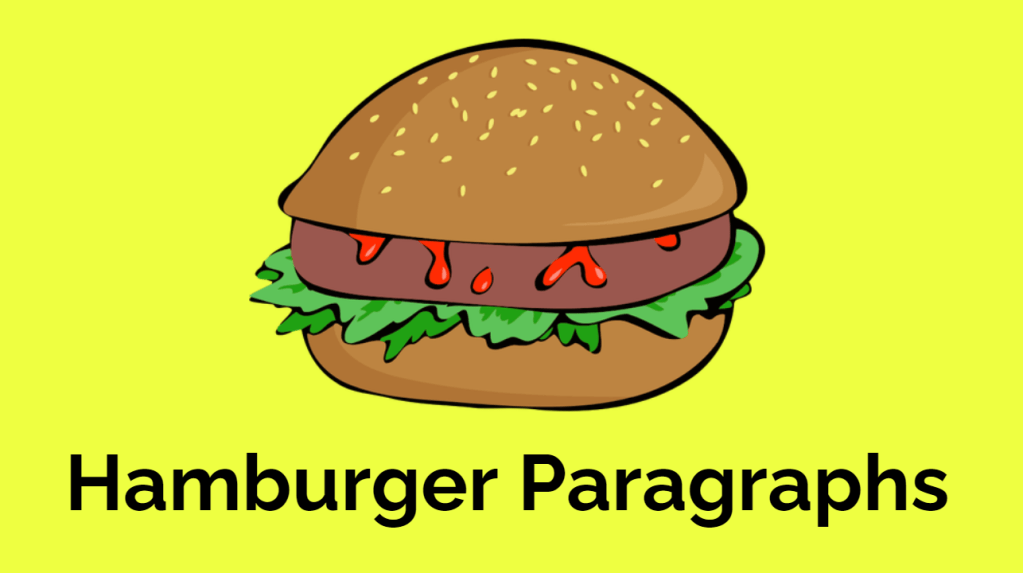 Hamburger Paragraphs Writing&nbsp;Tutorial