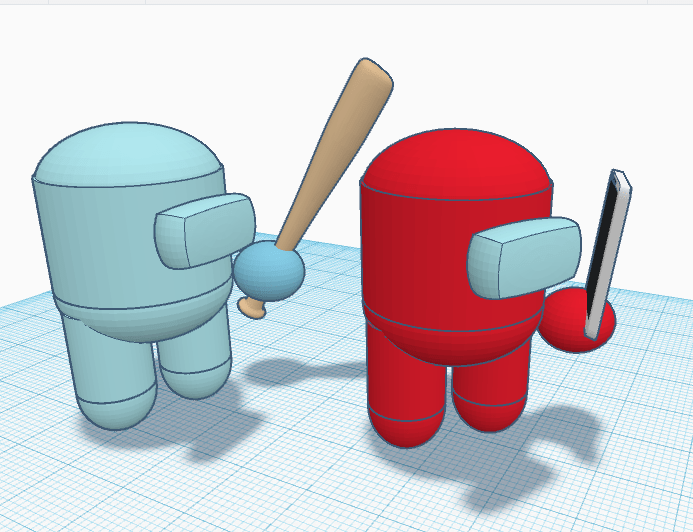 Creating Characters in TinkERCAD – AMong US, Minion, LEgo and&nbsp;R2D2
